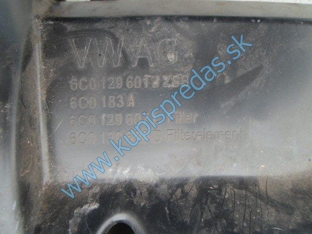 obal na vzduchový filter na škodu rapid 1,4tdi, 6C0129607C